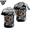 Personalized Las Vegas Raiders Grunge Blitz Hawaiian Shirt