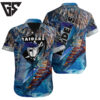 Personalized Las Vegas Raiders Marlin Frenzy Hawaiian Shirt