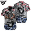 Personalized Las Vegas Raiders Oceanic Jungle Hawaiian Shirt