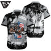 Personalized Las Vegas Raiders Palm Blitz Hawaiian Shirt