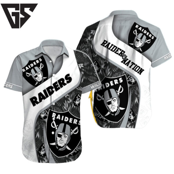 Personalized Las Vegas Raiders Raider Nation Pride Hawaiian Shirt