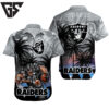 Personalized Las Vegas Raiders Tropical Storm Hawaiian Shirt