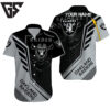 Personalized Las Vegas Raiders Velocity Stripe Hawaiian Shirt