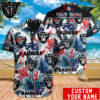 Personalized Las Vegas Raiders Vibrant Jungle Hawaiian Shirt