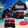 Personalized New England Patriots Palm Paradise Hawaiian Shirt