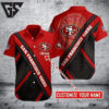 Personalized San Francisco 49ers Sleek Sidelines Hawaiian Shirt