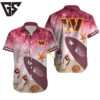 Personalized Washington Commanders Beach Vibes Hawaiian Shirt