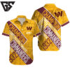 Personalized Washington Commanders Champion Stripes Hawaiian Shirt