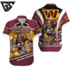 Personalized Washington Commanders Game Day Hawaiian Shirt