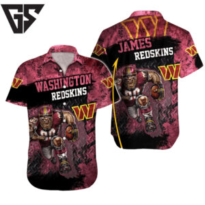 Personalized Washington Commanders Grit Play Hawaiian Shirt