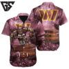Personalized Washington Commanders Jungle Warrior Hawaiian Shirt