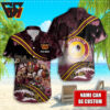 Personalized Washington Redskins Wave Defender Hawaiian Shirt