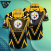 Pittsburgh Steelers Bold Energy Hawaiian Shirt