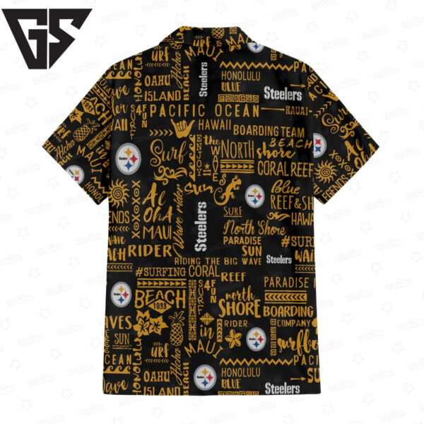 Pittsburgh Steelers Classic Surfing Hawaiian Shirt