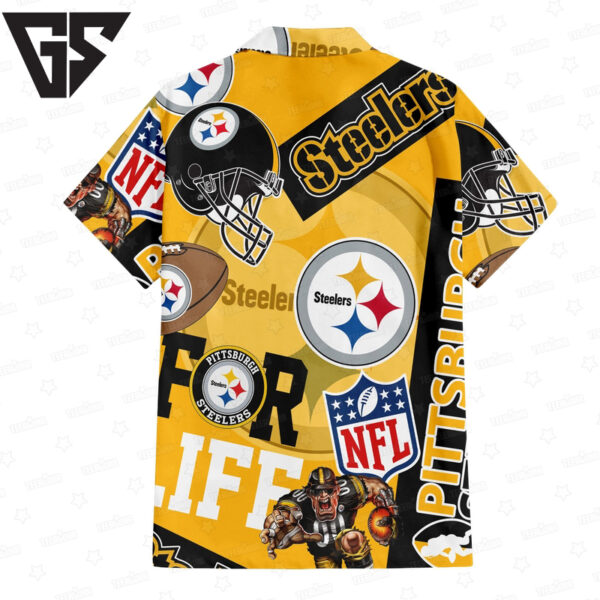 Pittsburgh Steelers For Life Hawaiian Shirt