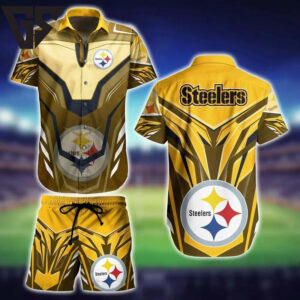 Pittsburgh Steelers Golden Strike Hawaiian shirt Pittsburgh Steelers Golden Strike Hawaiian shirt