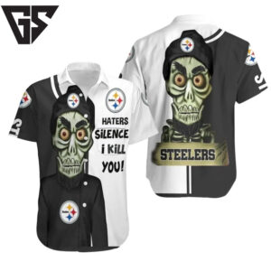 Pittsburgh Steelers Haters I Kill You Hawaiian Shirt Pittsburgh Steelers Haters I Kill You Hawaiian Shirt