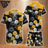 Pittsburgh Steelers Hibiscus Harmony Hawaiian shirt