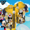 Pittsburgh Steelers Mickey Magic Hawaiian Shirt