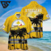 Pittsburgh Steelers Sunset Palms Hawaiian Shirt