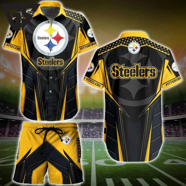 Pittsburgh Steelers Titan Geary Hawaiian Shirt