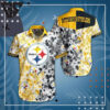 Pittsburgh Steelers Tropical Dual-Tone Hawaiian Shirt