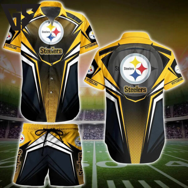 Pittsburgh Steelers Victory Gear Hawaiian Shirt