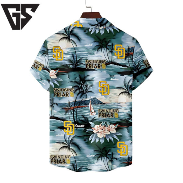 San Diego Padres Coastal Classic Hawaiian Shirt