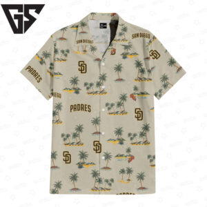 San Diego Padres Coastal Odyssey Hawaiian Shirt San Diego Padres Coastal Odyssey Hawaiian Shirt