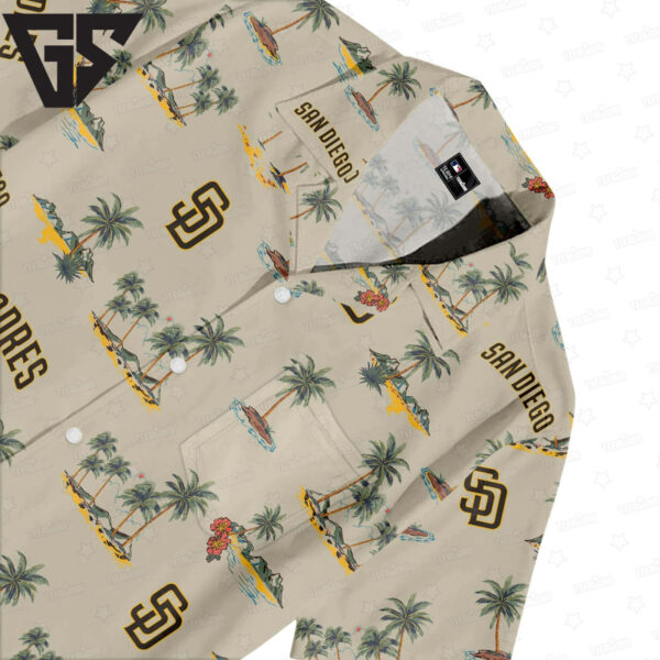 San Diego Padres Coastal Odyssey Hawaiian Shirt