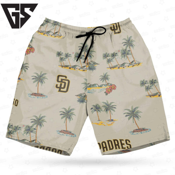 San Diego Padres Coastal Odyssey Hawaiian Shirt