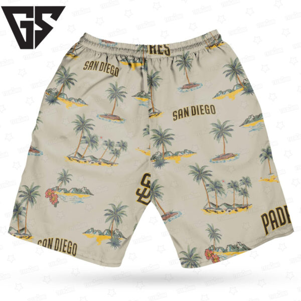 San Diego Padres Coastal Odyssey Hawaiian Shirt