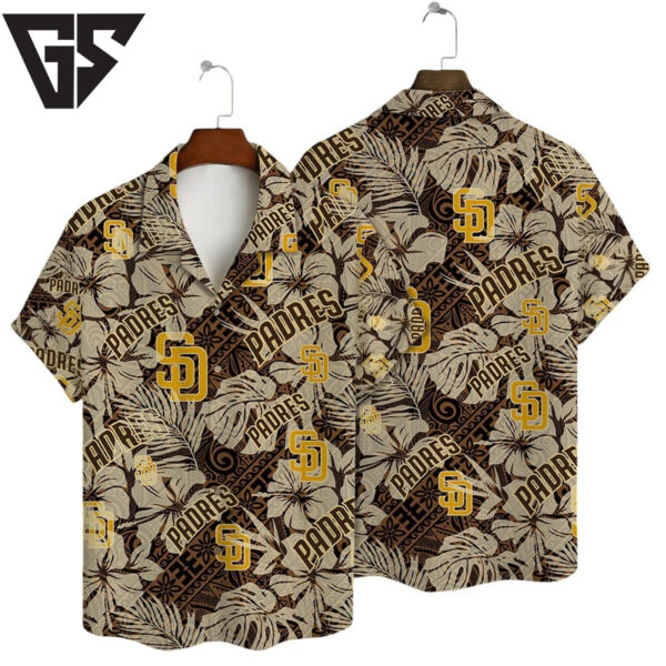 San Diego Padres Island Heritage Hawaiian Shirt