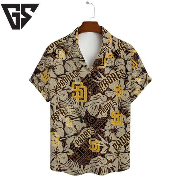 San Diego Padres Island Heritage Hawaiian Shirt