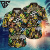 San Diego Padres Island Tiki Adventure Hawaiian Shirt