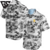 San Diego Padres Monochrome Tropics Hawaiian Shirt