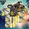 San Diego Padres Stars & Stripes Hawaiian Shirt