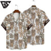 San Diego Padres Tiki Tropics Hawaiian Shirt