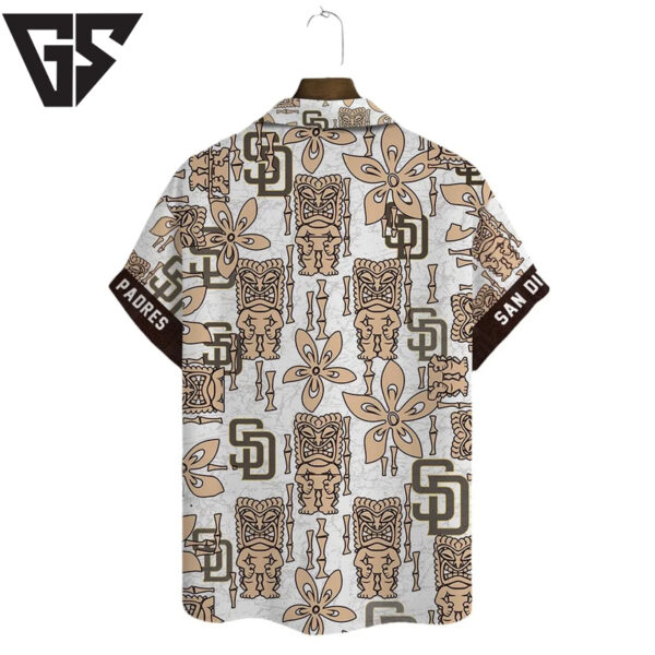 San Diego Padres Tiki Tropics Hawaiian Shirt