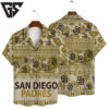 San Diego Padres Tribal Breeze Hawaiian Shirt