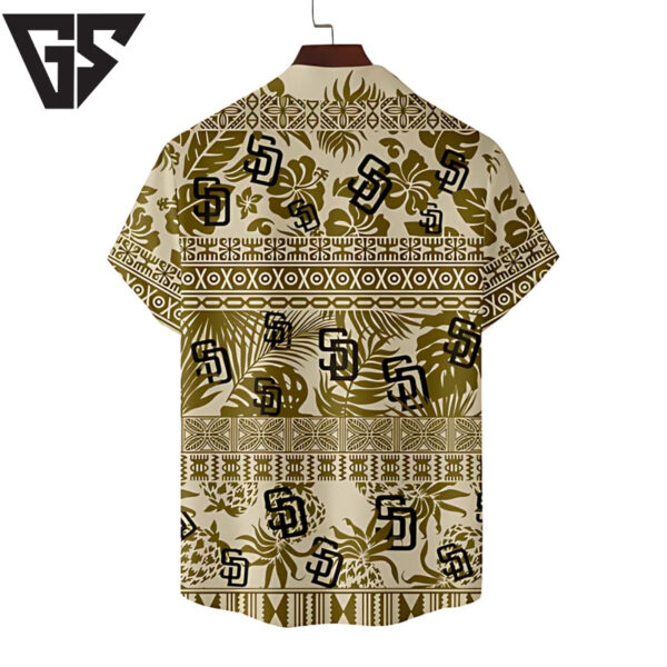 San Diego Padres Tribal Heritage Hawaiian Shirt