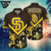 San Diego Padres Tropical Bloom Hawaiian Shirt