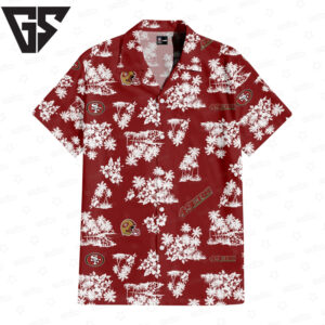 San Francisco 49ers Coastal Paradise Hawaiian Shirt