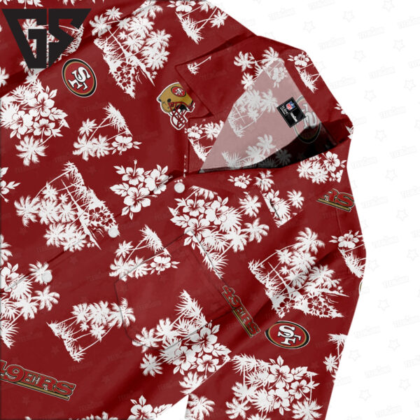 San Francisco 49ers Coastal Paradise Hawaiian Shirt