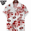 San Francisco 49ers Floral Wave Hawaiian Shirt