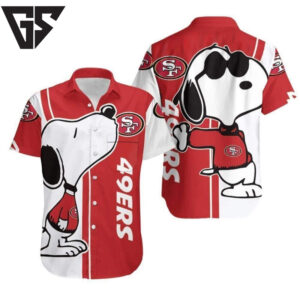 San Francisco 49ers Snoopy Spirit Hawaiian Shirt San Francisco 49ers Snoopy Spirit Hawaiian Shirt