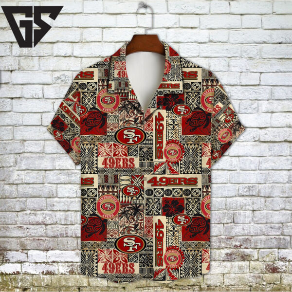 San Francisco 49ers Tribal Heritage Hawaiian Shirt