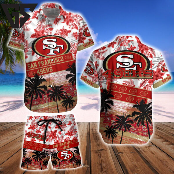 San Francisco 49ers Tropical Vibes Hawaiian Shirt