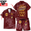 Washington Commanders Personalized Blaze Hawaiian Shirt