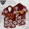 Washington Commanders Tropical Vibe Hawaiian Shirt